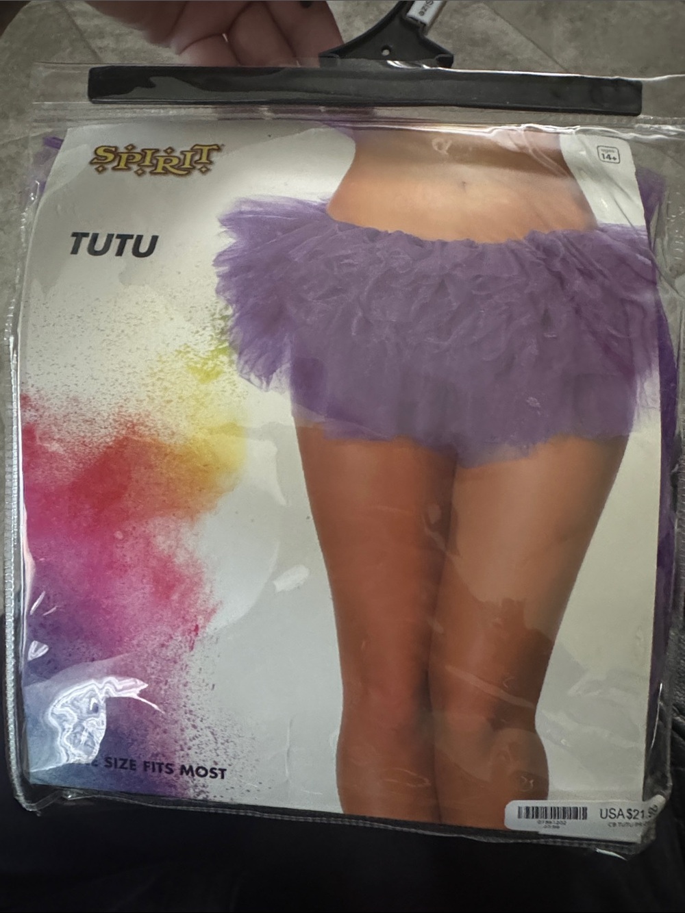Spirit Lavender Tulle Tutu Shorts for Women